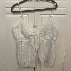 Loft white tank size Large